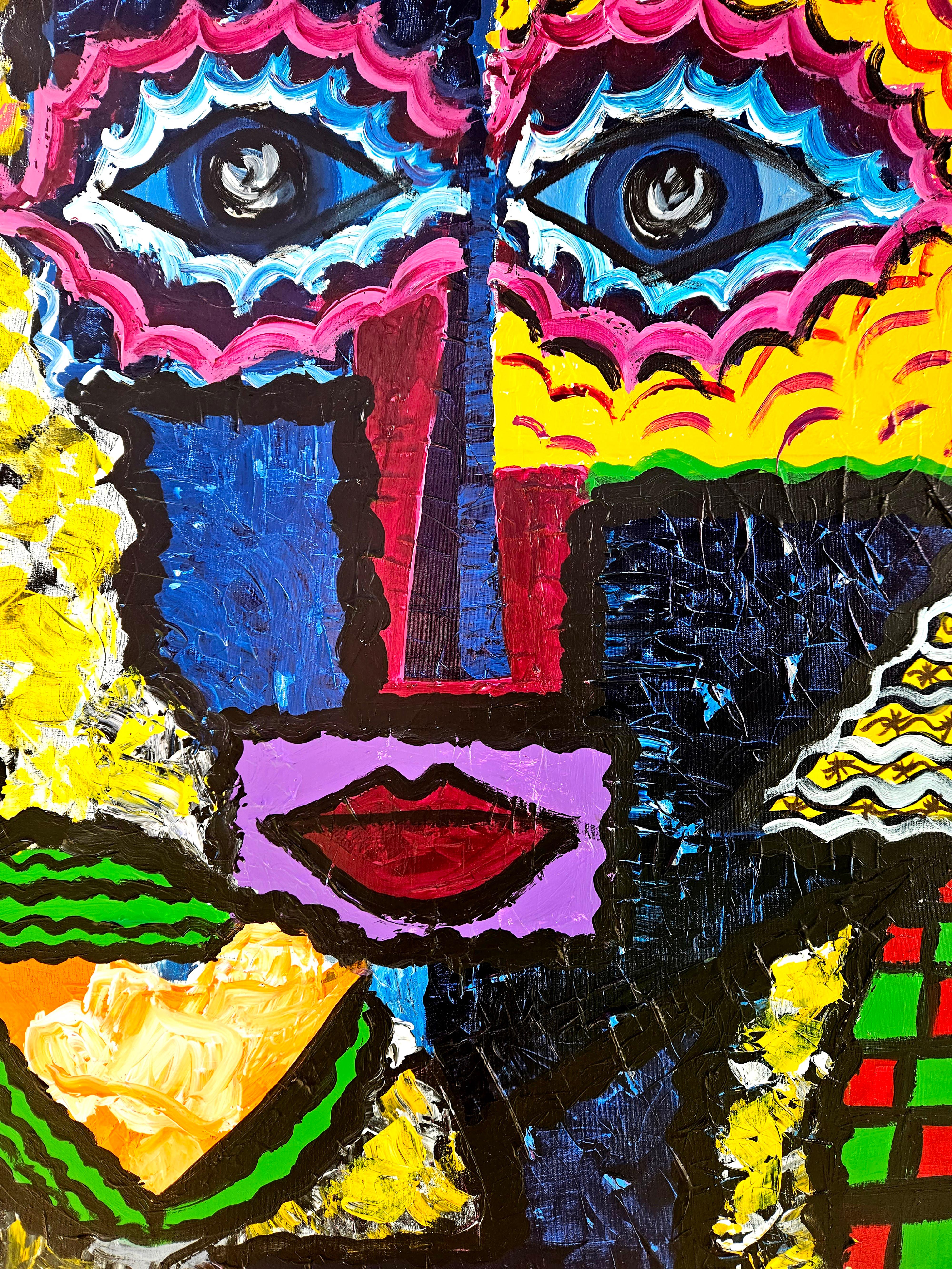 R. Poch Brindis  pittura acrilica 1