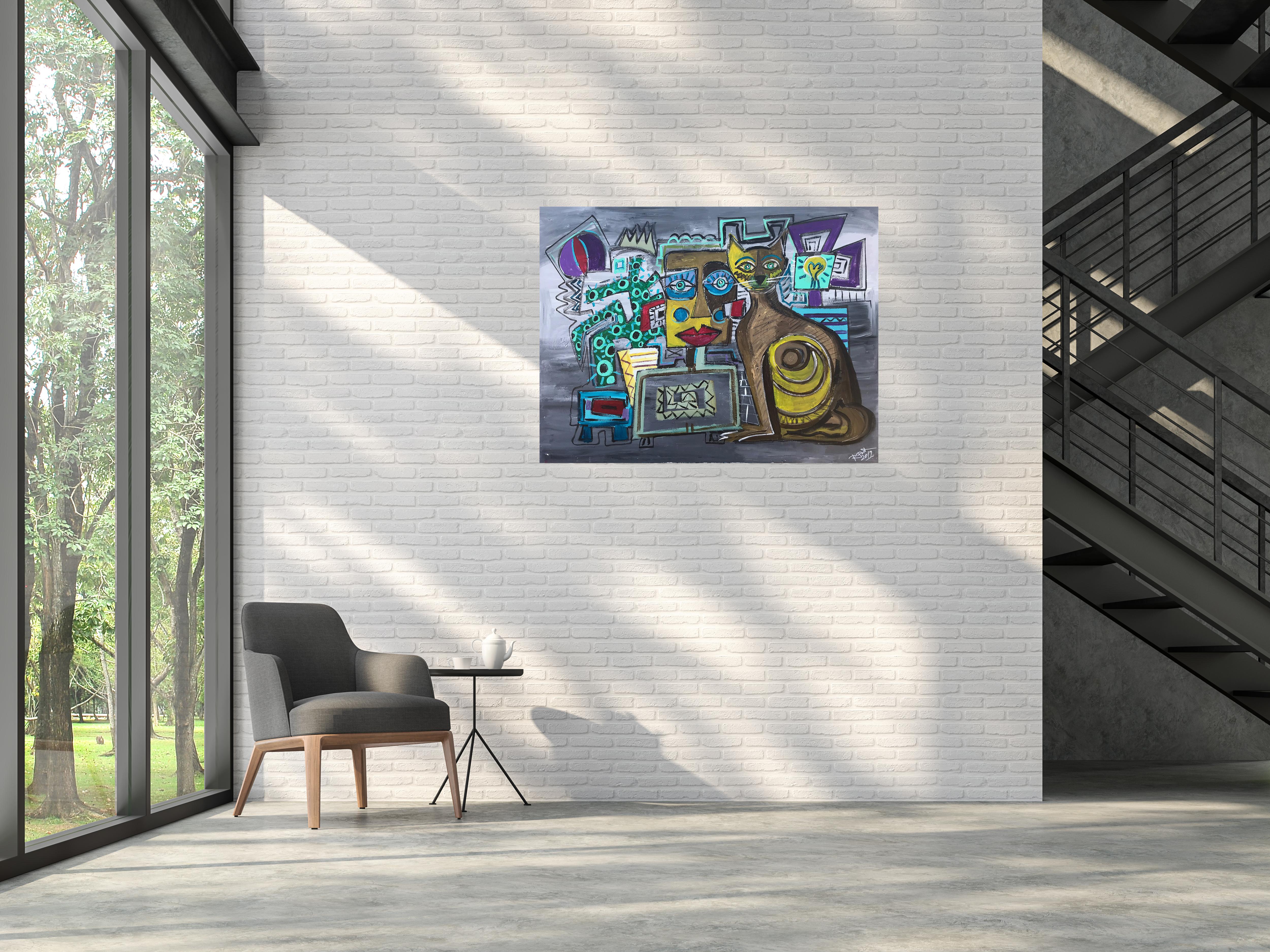 4.-Gato con bombilla 130 100 cmacrylic pintura

Nacido en Badalona (Barcelona).
Fotógrafo y director de cine publicitario.
Socio fundador de la productora publicitaria La Cosa de las Peliculas: 
Ha dirigido anuncios para las mejores marcas