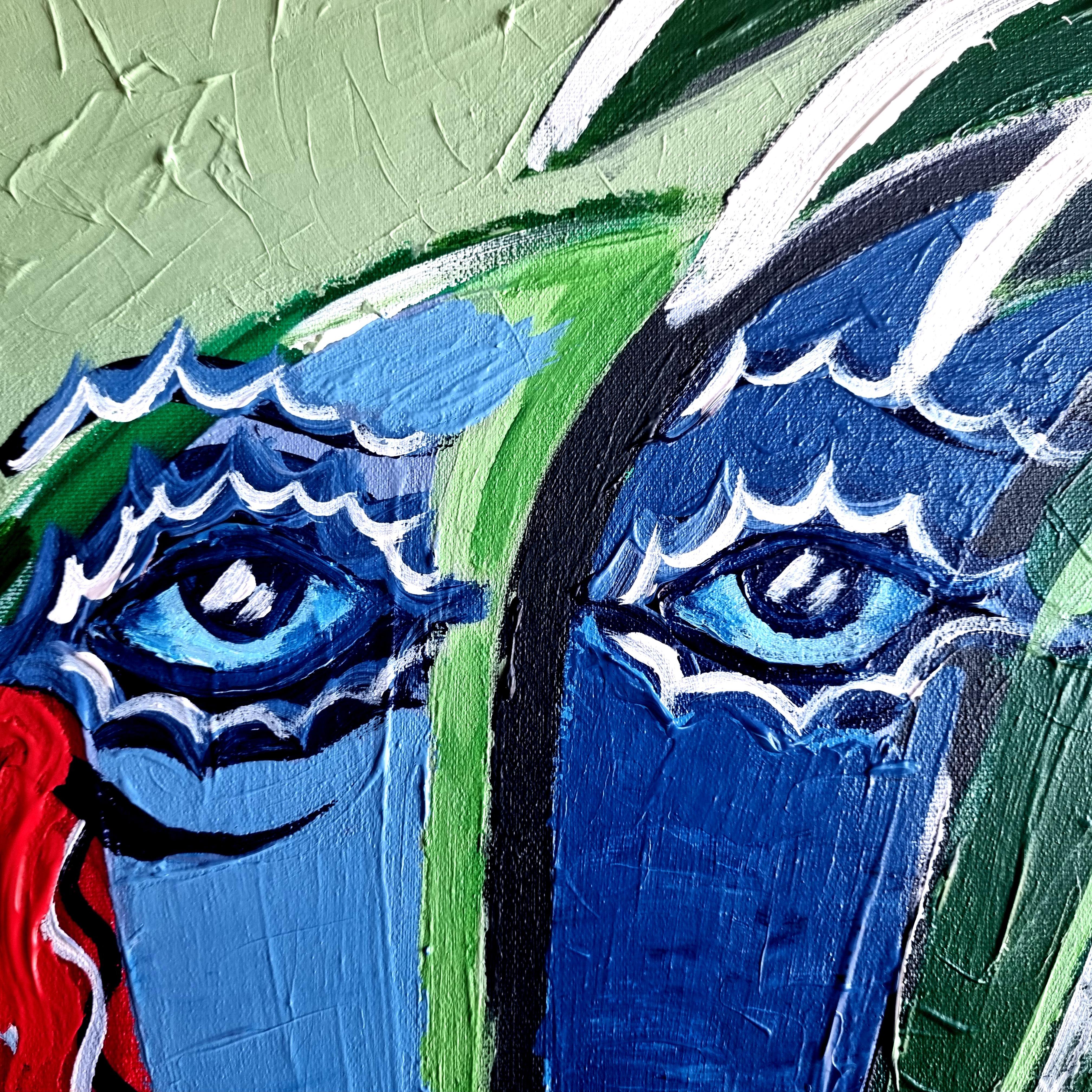 102  R. Poch. pareja con flores 120x120 cm. peinture acrylique originale

Né à Badalona (Barcelone).
Photographe et réalisateur de films publicitaires.
Partenaire fondateur de la société de production publicitaire La Cosa de las Peliculas : 
Il a