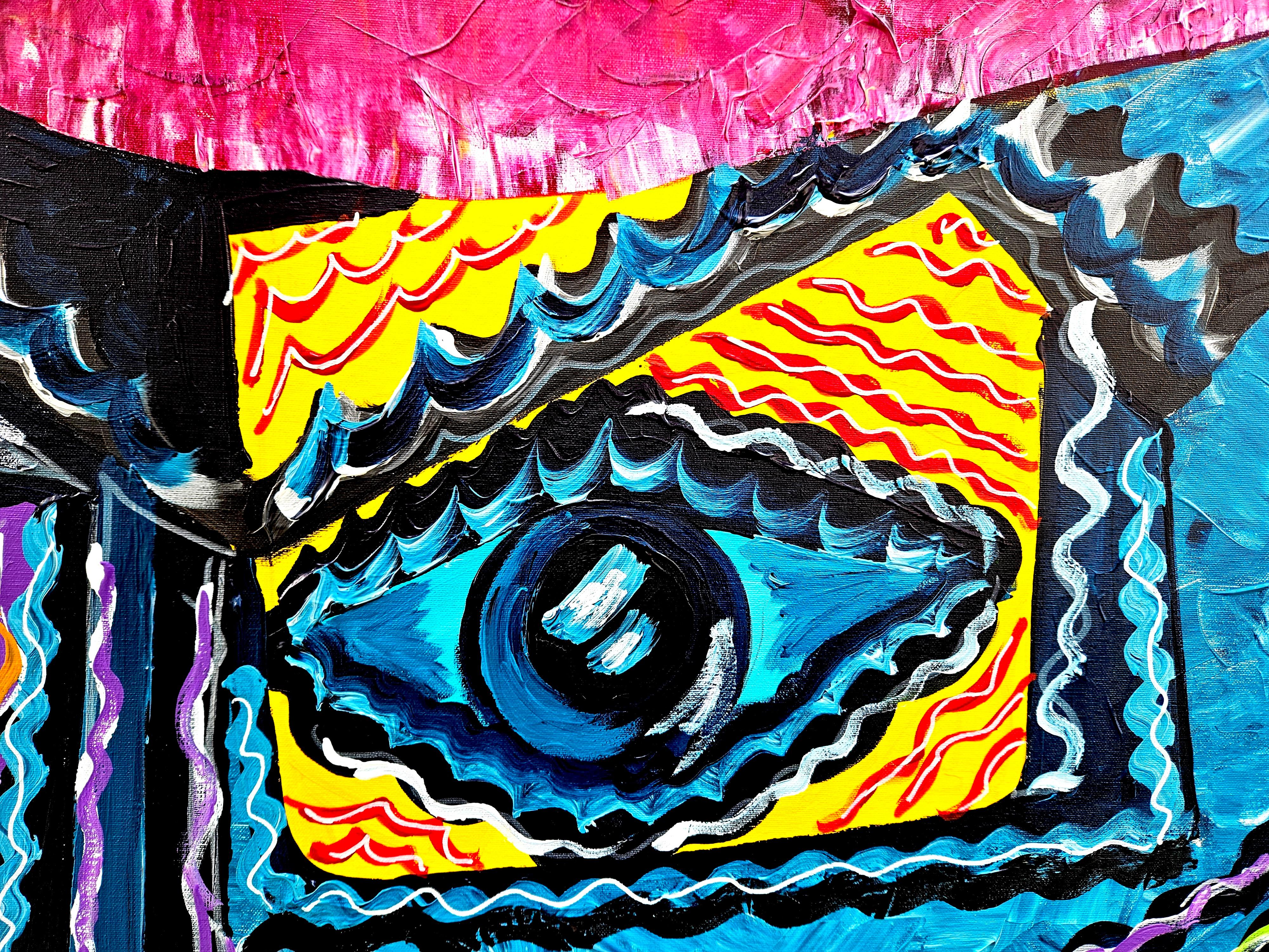 R. Poch   Federika   pittura acrilica - Painting Espressionismo astratto di Ramon Poch