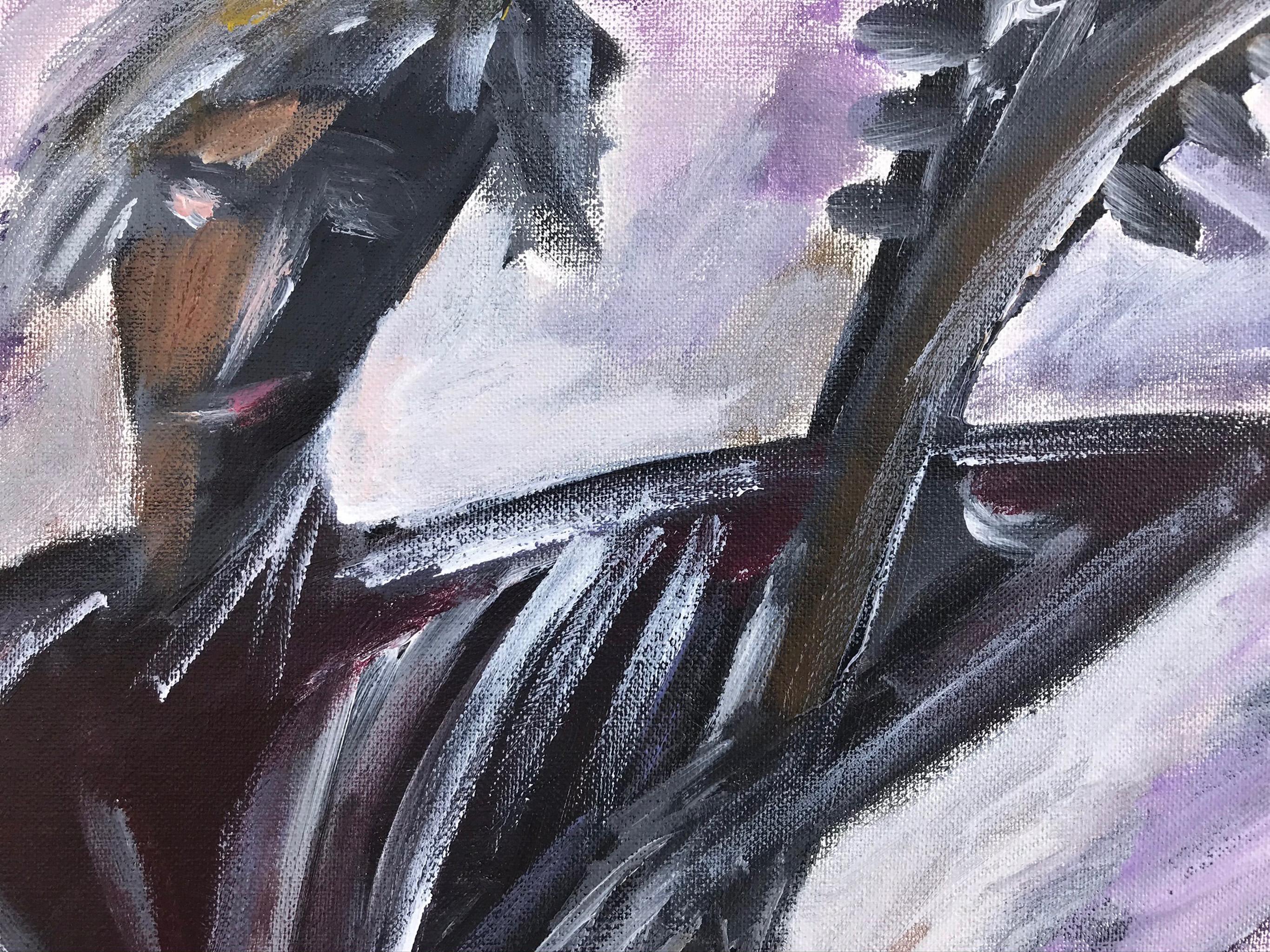 R. Poch  Quartetto Jazz   pittura acrilica - Painting Espressionista di Ramon Poch