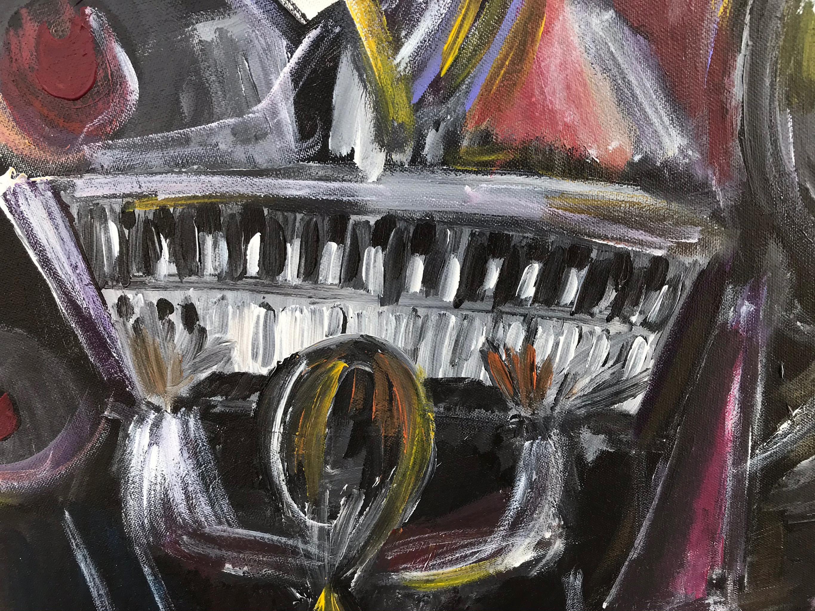 7.-Jazz Quartet 100 x 80 cm pittura acrilica

Nato a Badalona (Barcellona).
Fotografo e regista pubblicitario.
Socio fondatore della società di produzione pubblicitaria La Cosa de las Peliculas: 
Ha diretto spot pubblicitari per i migliori marchi