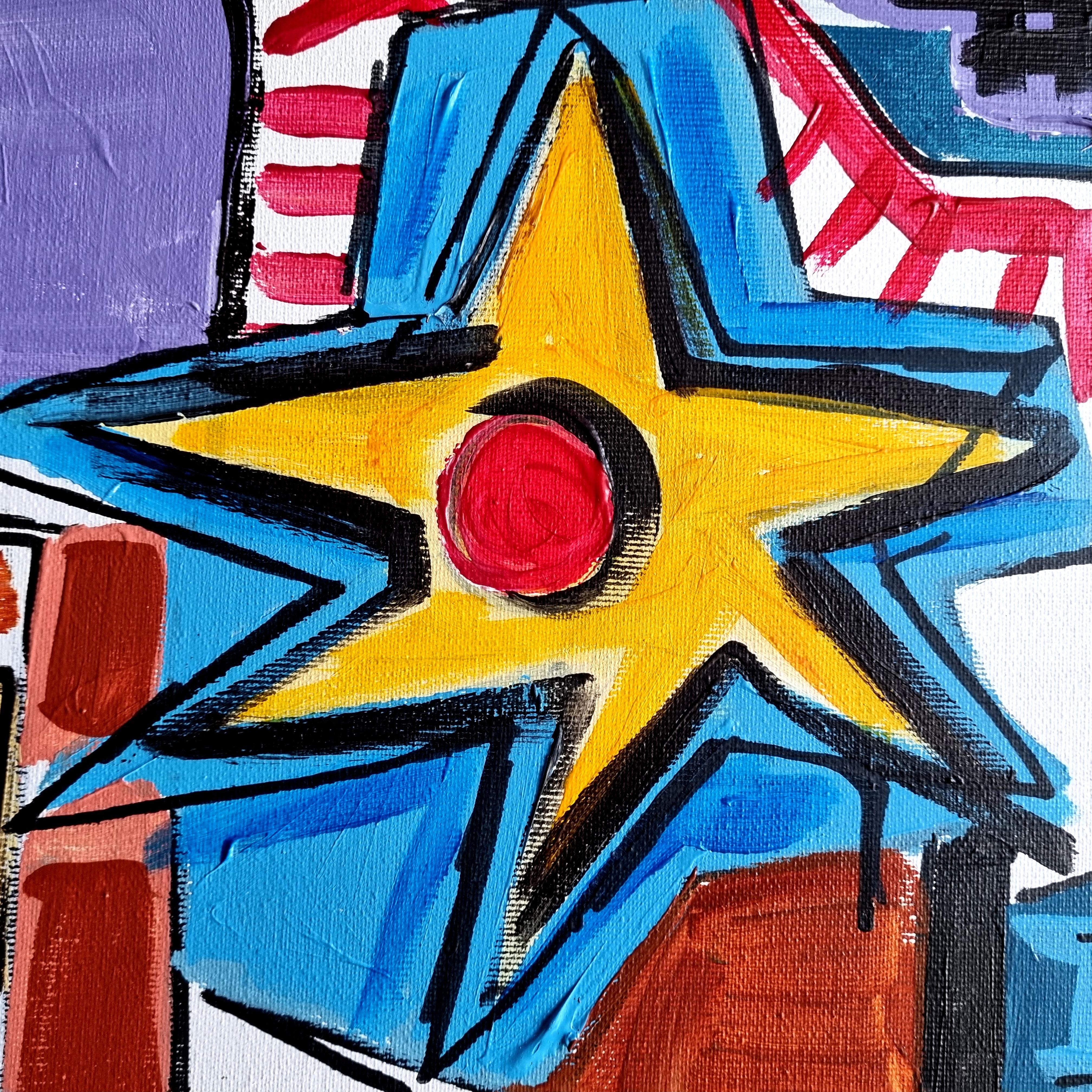 R. Poch   I Kondos  pittura acrilica originale 1