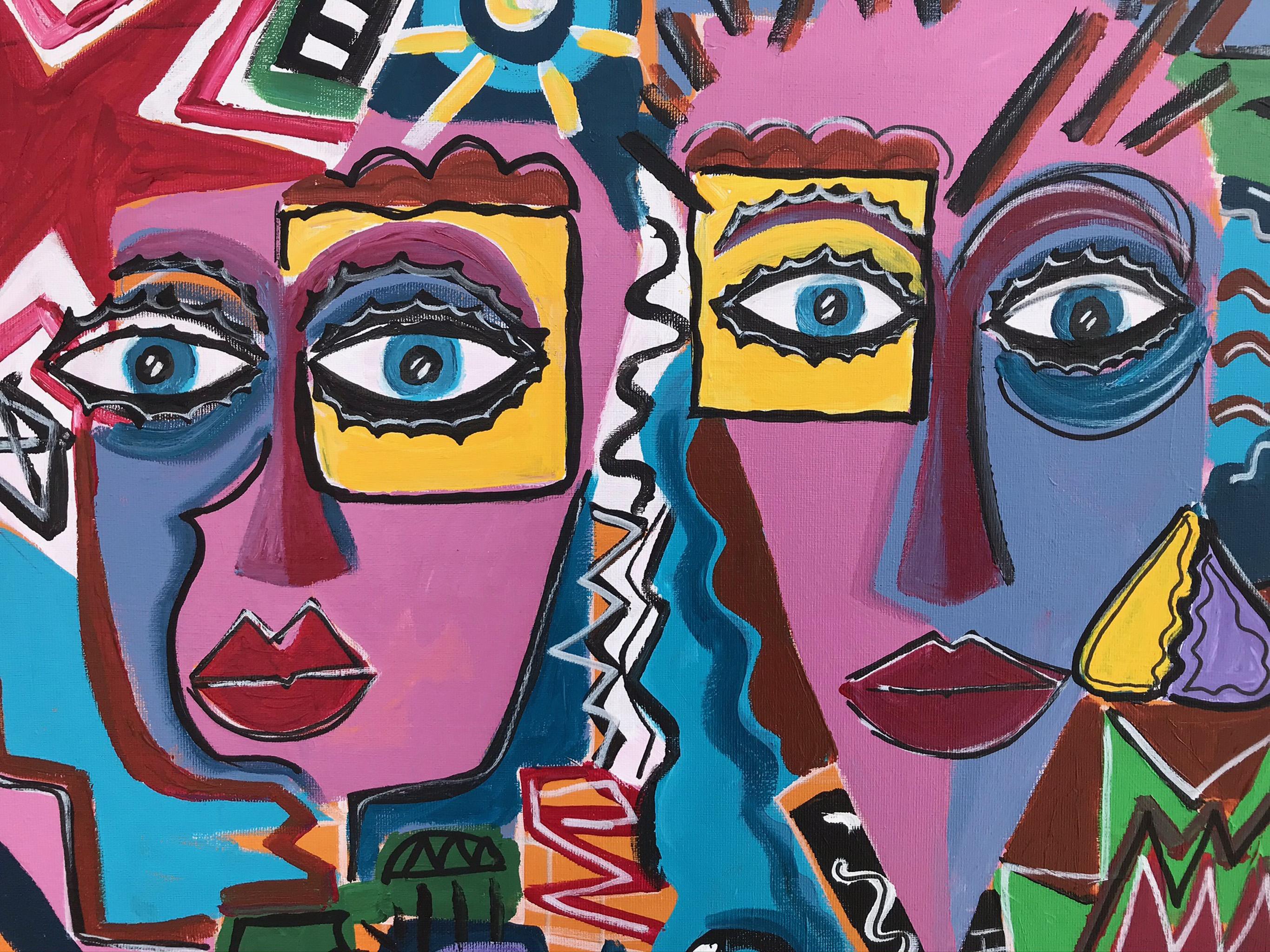 14.-Feliz pareja 90 x 73 cm   pintura acrílica

Nacido en Badalona (Barcelona).
Fotógrafo y director de cine publicitario.
Socio fundador de la productora publicitaria La Cosa de las Peliculas: 
Ha dirigido anuncios para las mejores marcas