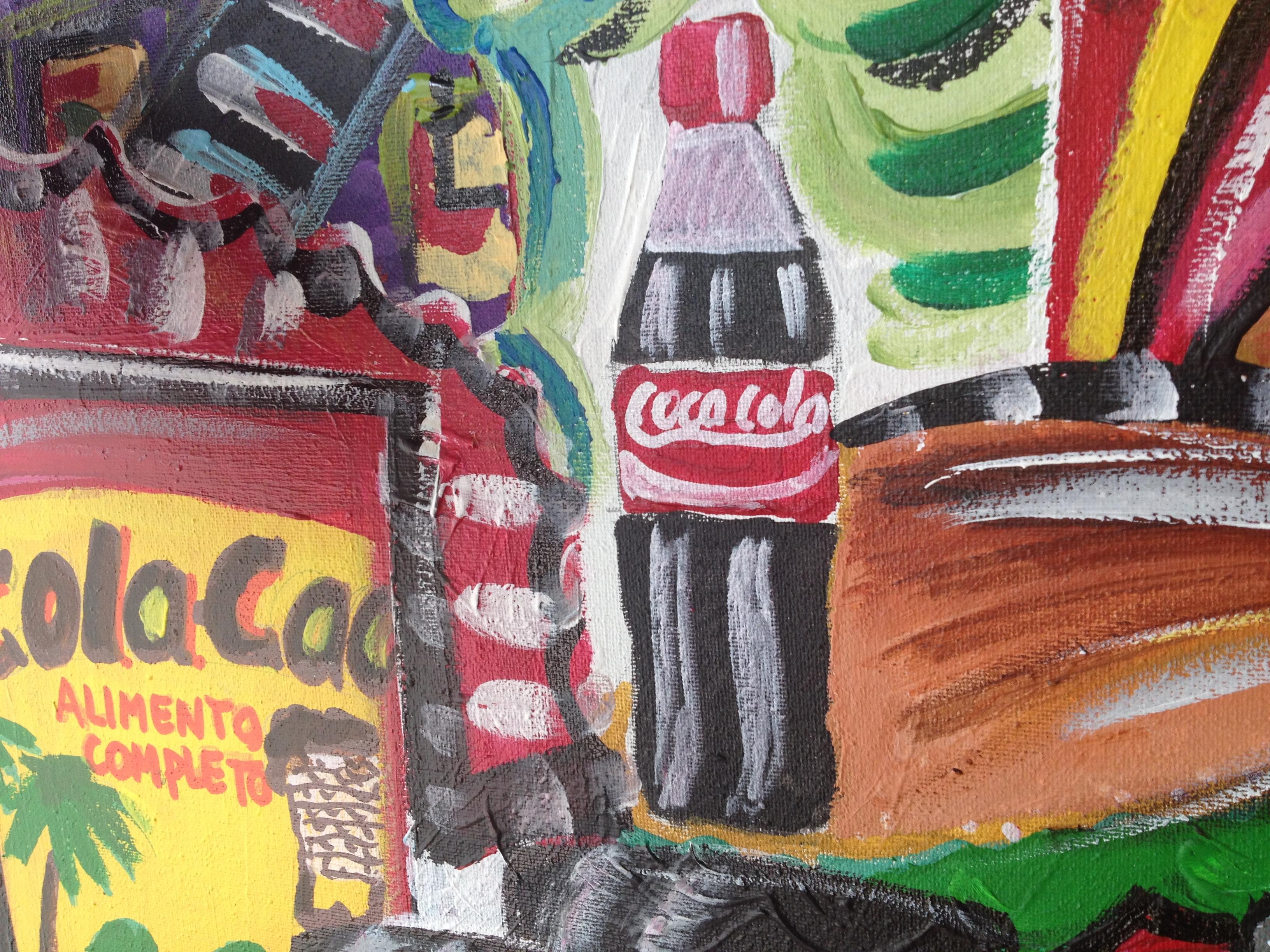 Ramon Poch 18 Publicidad  Acrylmalerei im Angebot 3