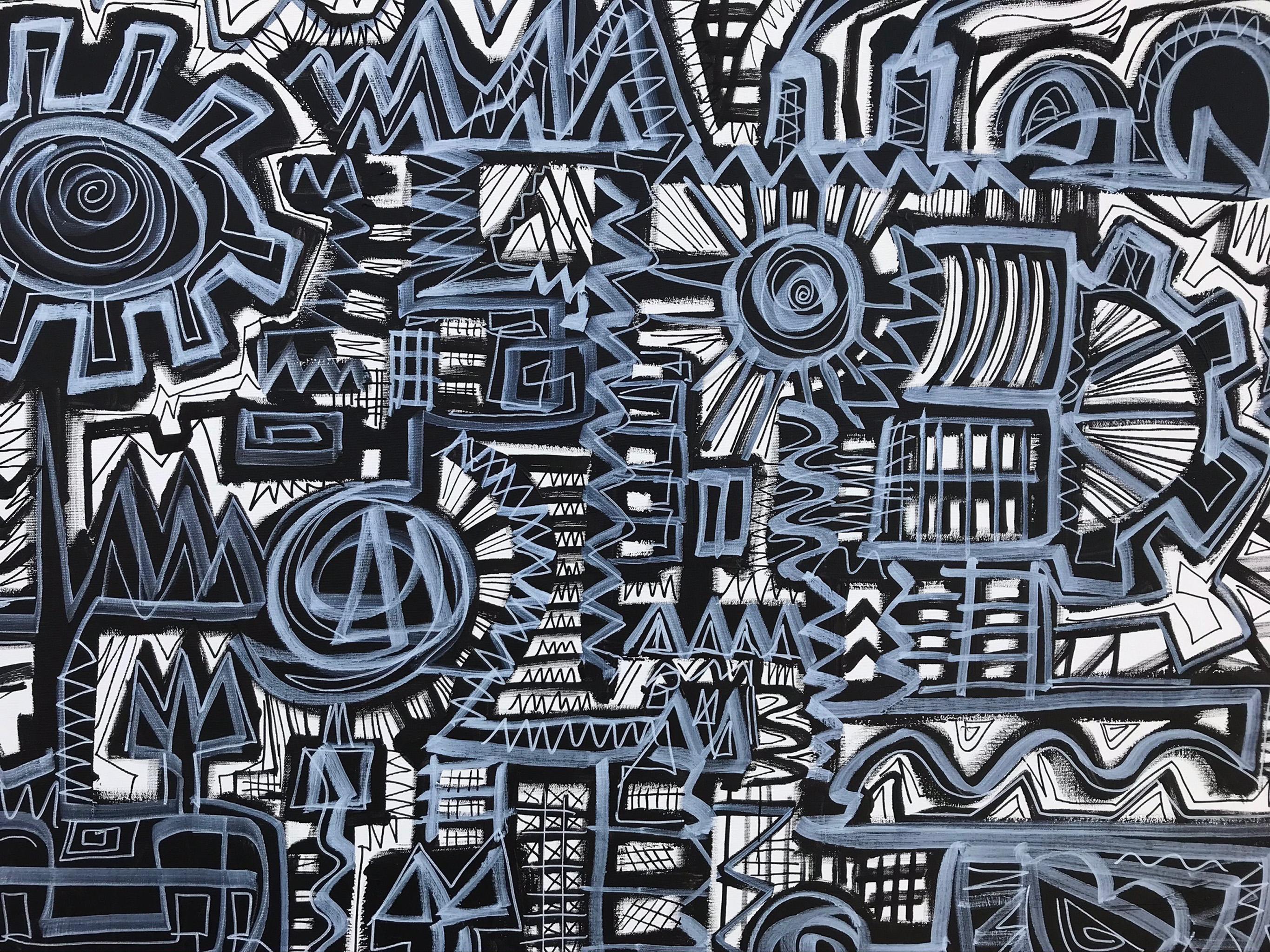 Ramon Poch  Fabbrica 25    pittura acrilica originale in vendita 1