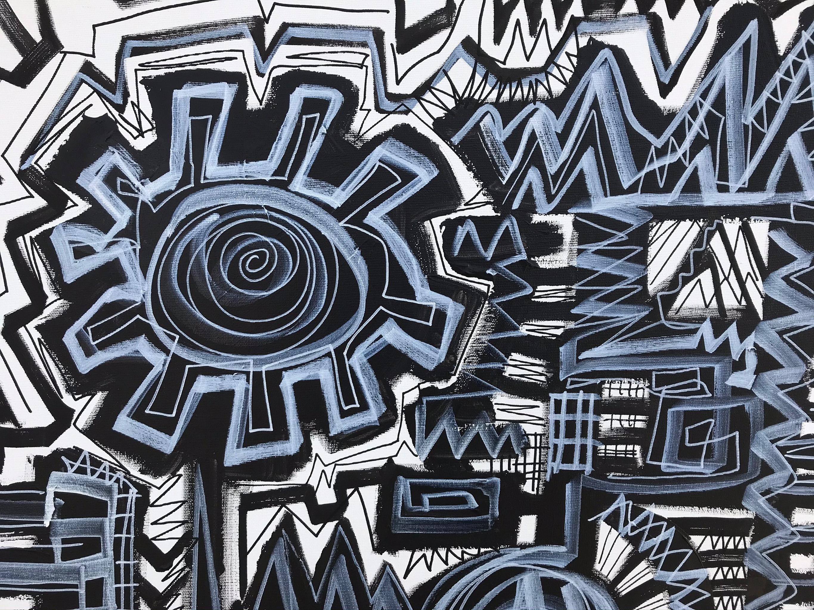 Ramon Poch 8 Fabbrica 25    pittura acrilica originale 2