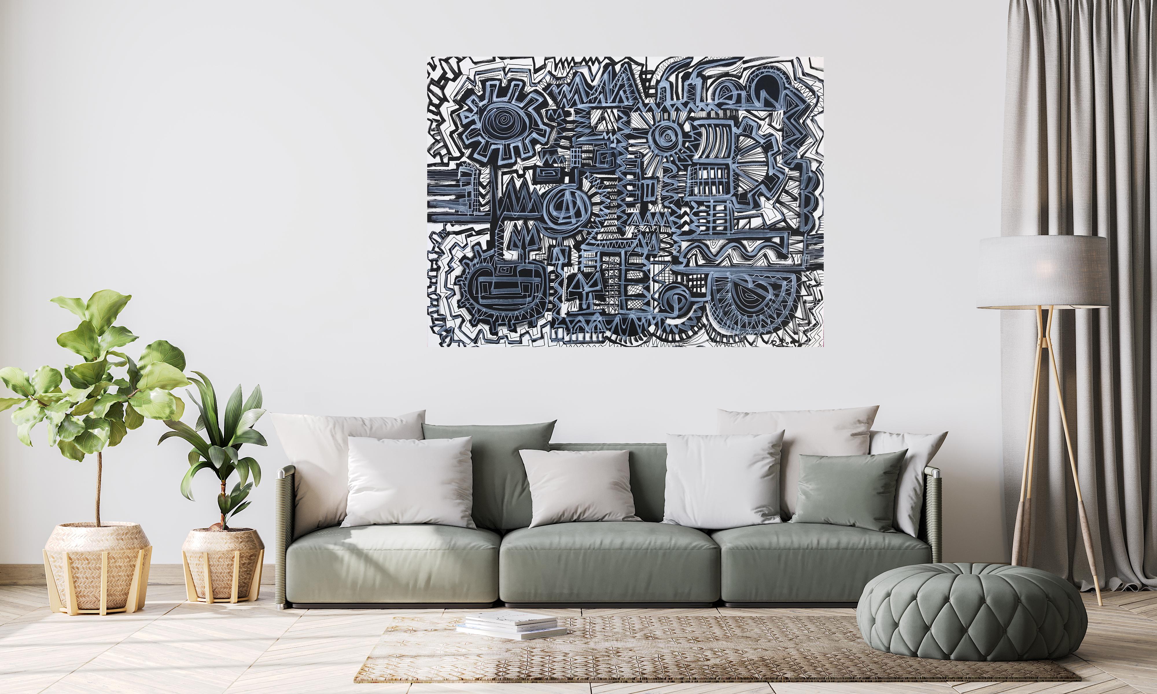 Ramon Poch  Werk 25    Original-Acrylgemälde im Angebot 4
