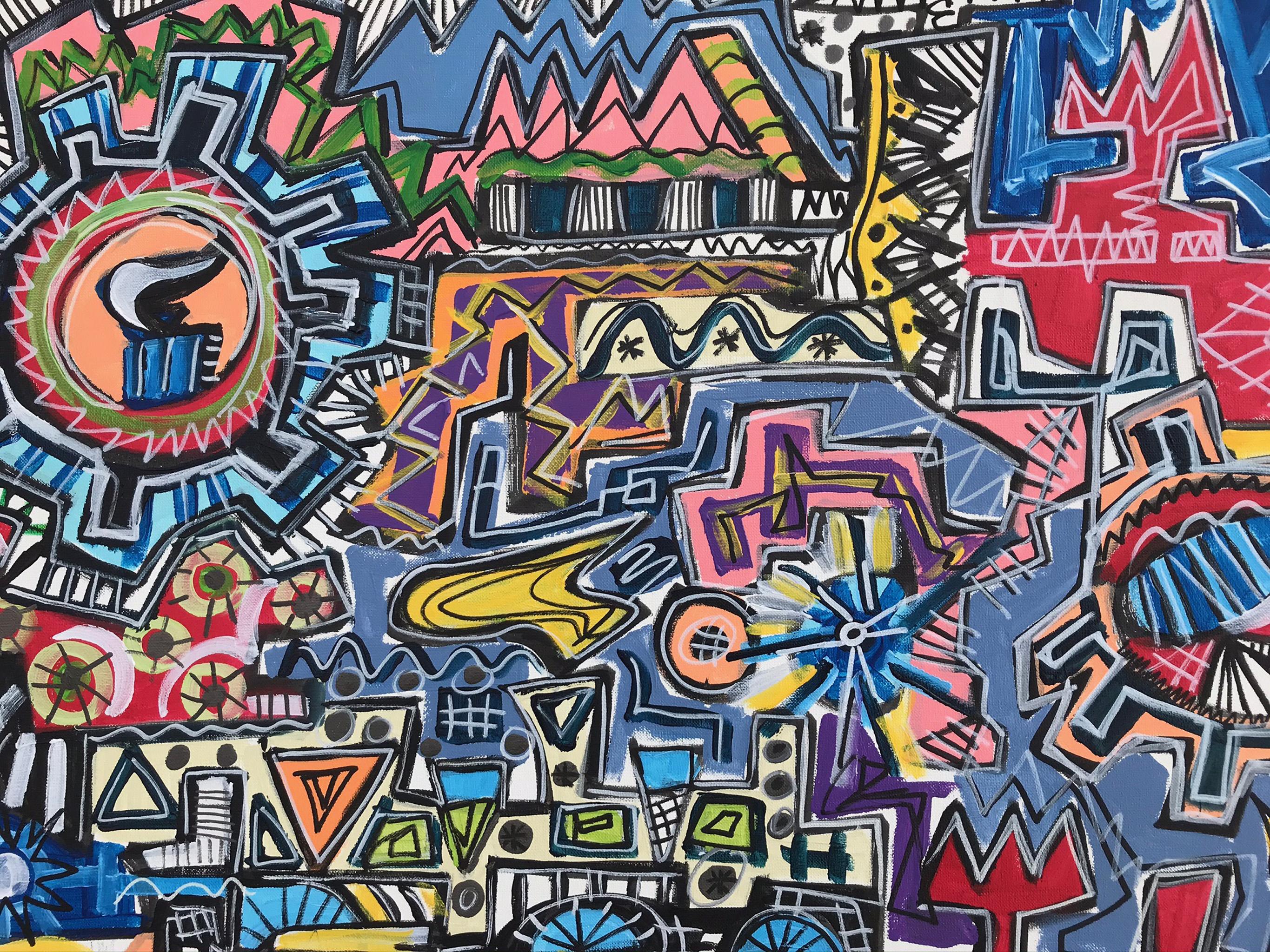 Ramon Poch  Fábrica 9     pintura acrílica en venta 3