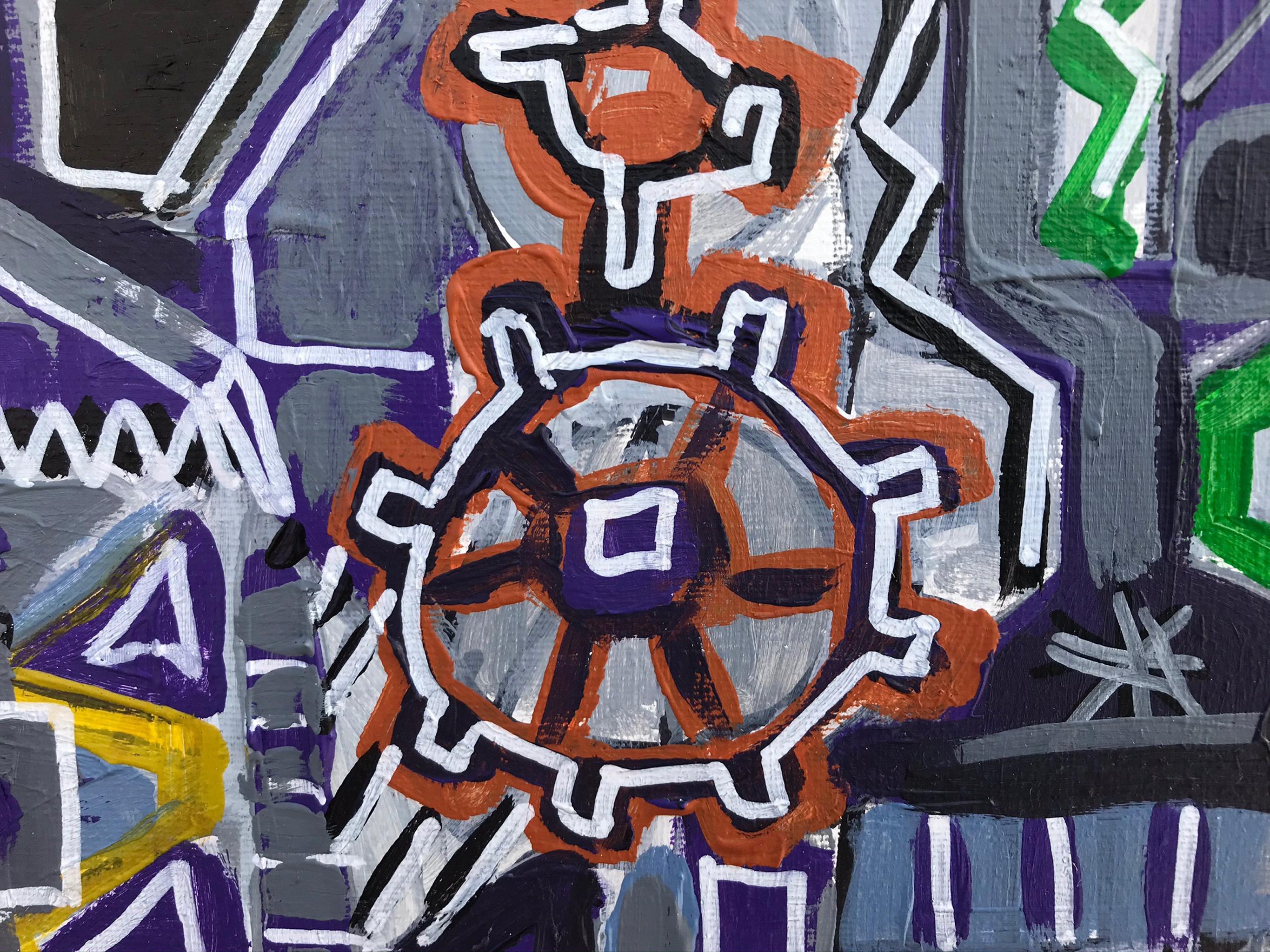 RAMON POCH   Fábrica    pintura acrílica - Painting Expresionismo abstracto de Ramon Poch