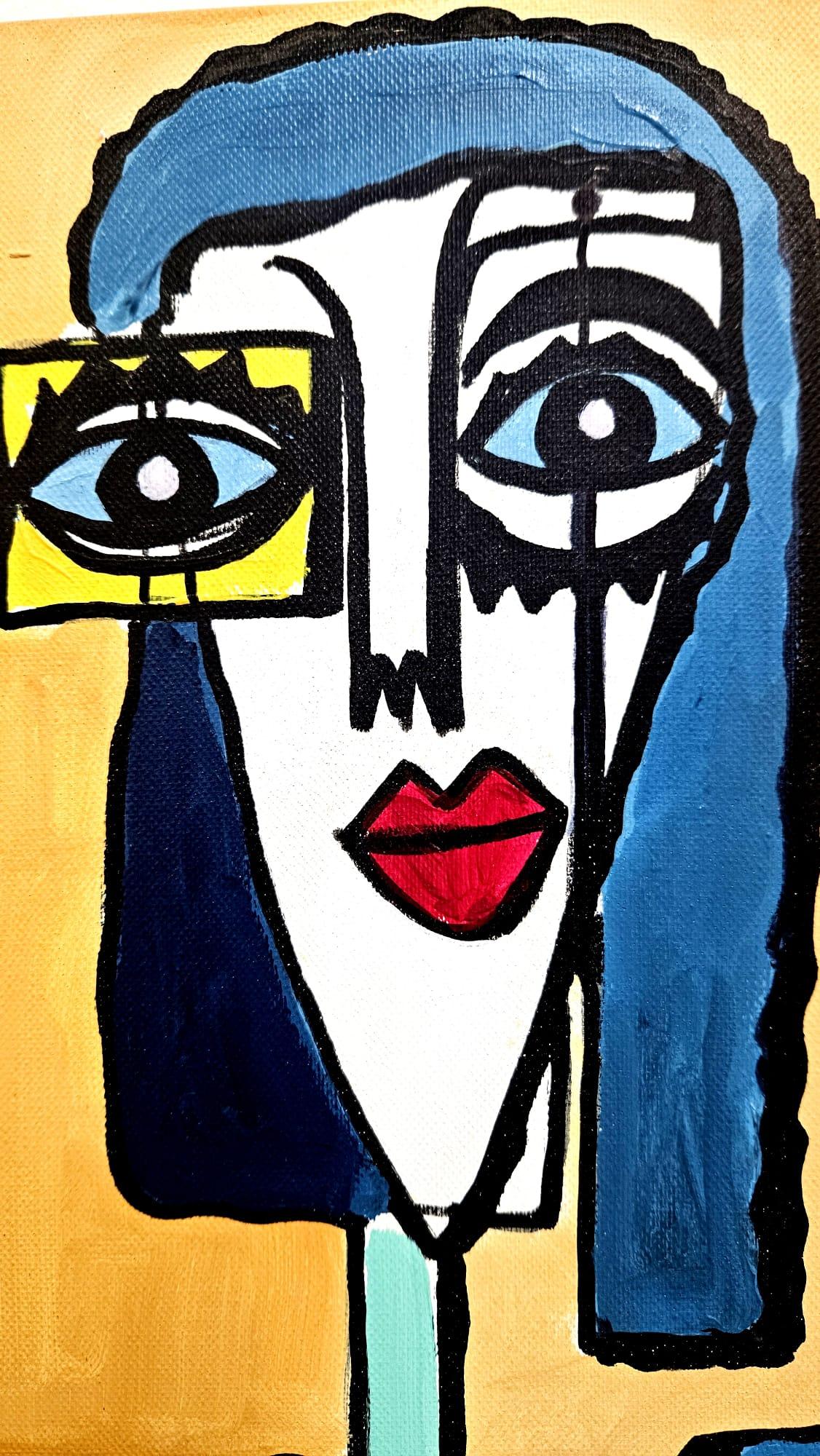 Ramon Poch  original acrylic painting For Sale 3