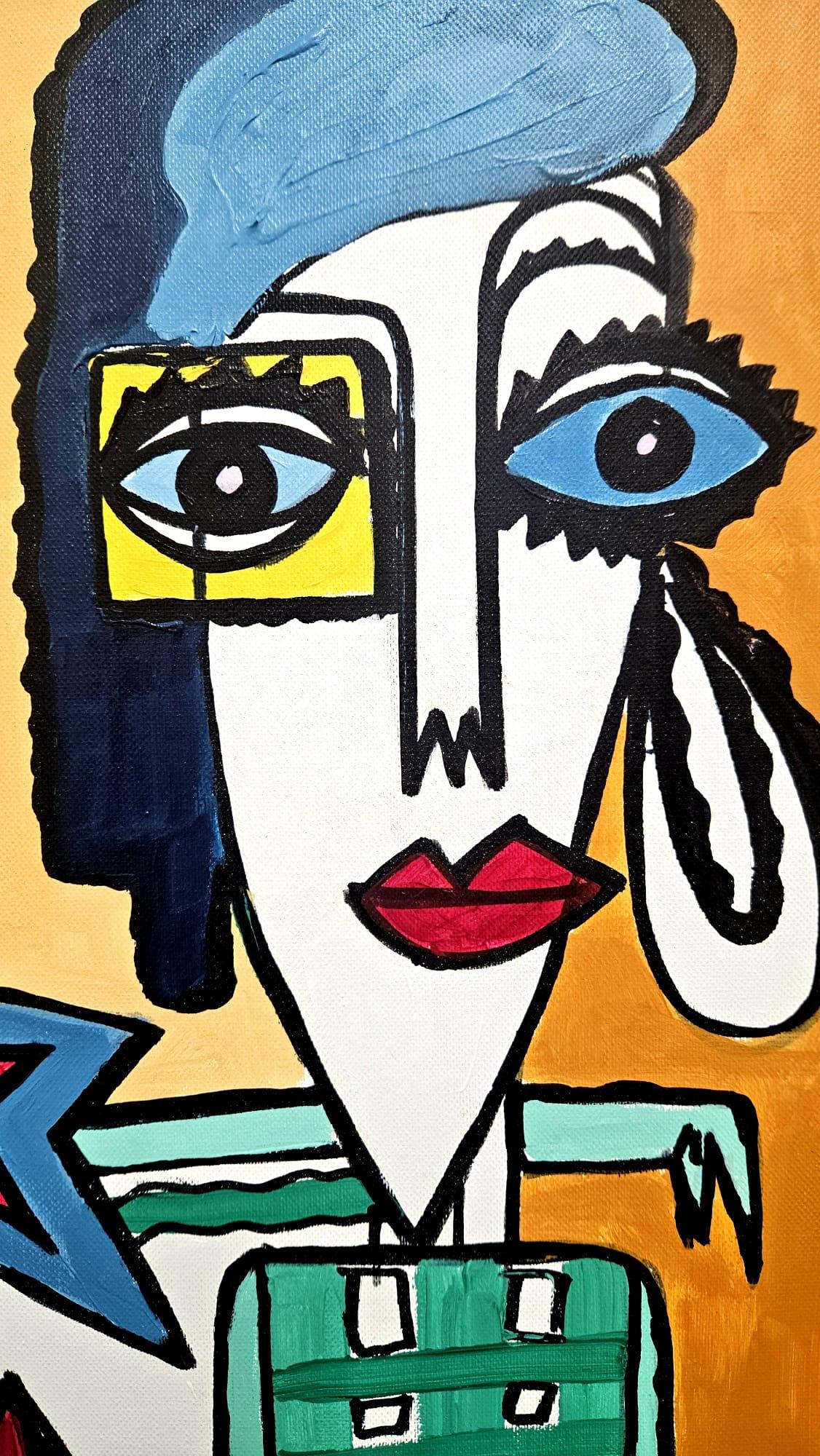 Ramon Poch  original acrylic painting For Sale 4