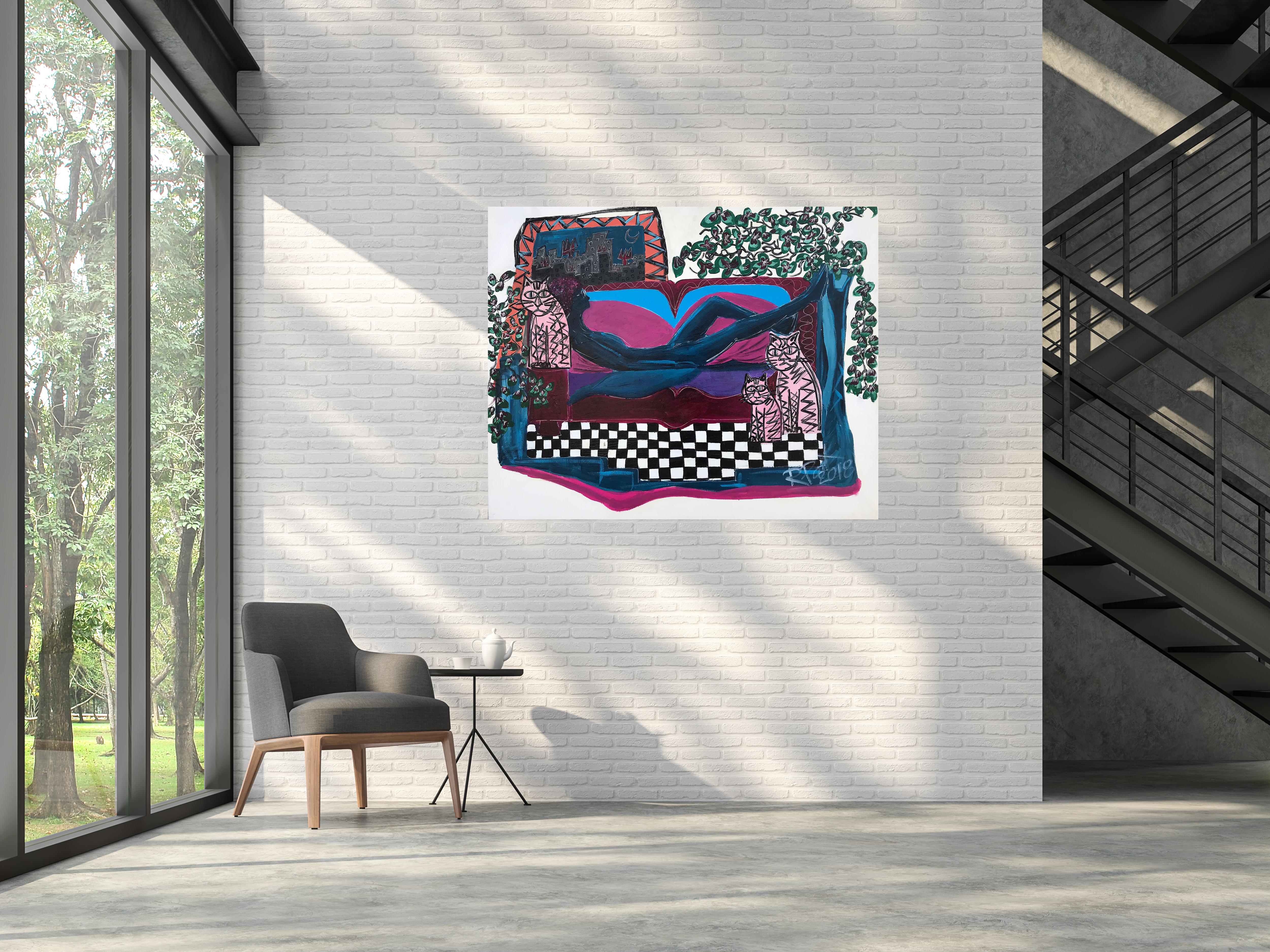 10 Woman on sofa  acrylic painting

Born in Badalona (Barcelona).
Photographer and advertising film director.
Founding partner of the advertising production company La Cosa de las Peliculas: 
He has directed commercials for the best national and