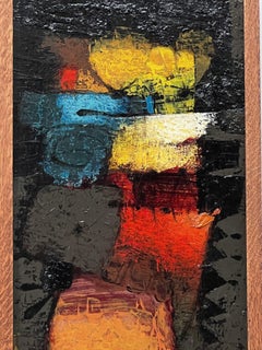 Chiaroscuro Oil on Panel by Ramon Prats