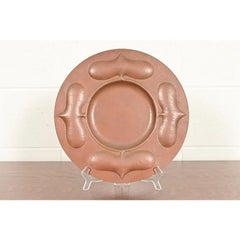 Ramon Ramirez Arts & Crafts Hammered Copper Charger Plate or Tray