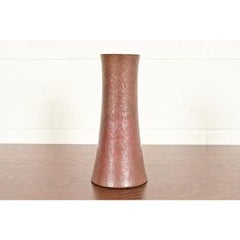 Ramon Ramirez Arts & Crafts Hammered Copper Vase