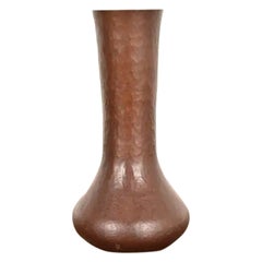 Ramon Ramirez Arts & Crafts Hammered Copper Vase