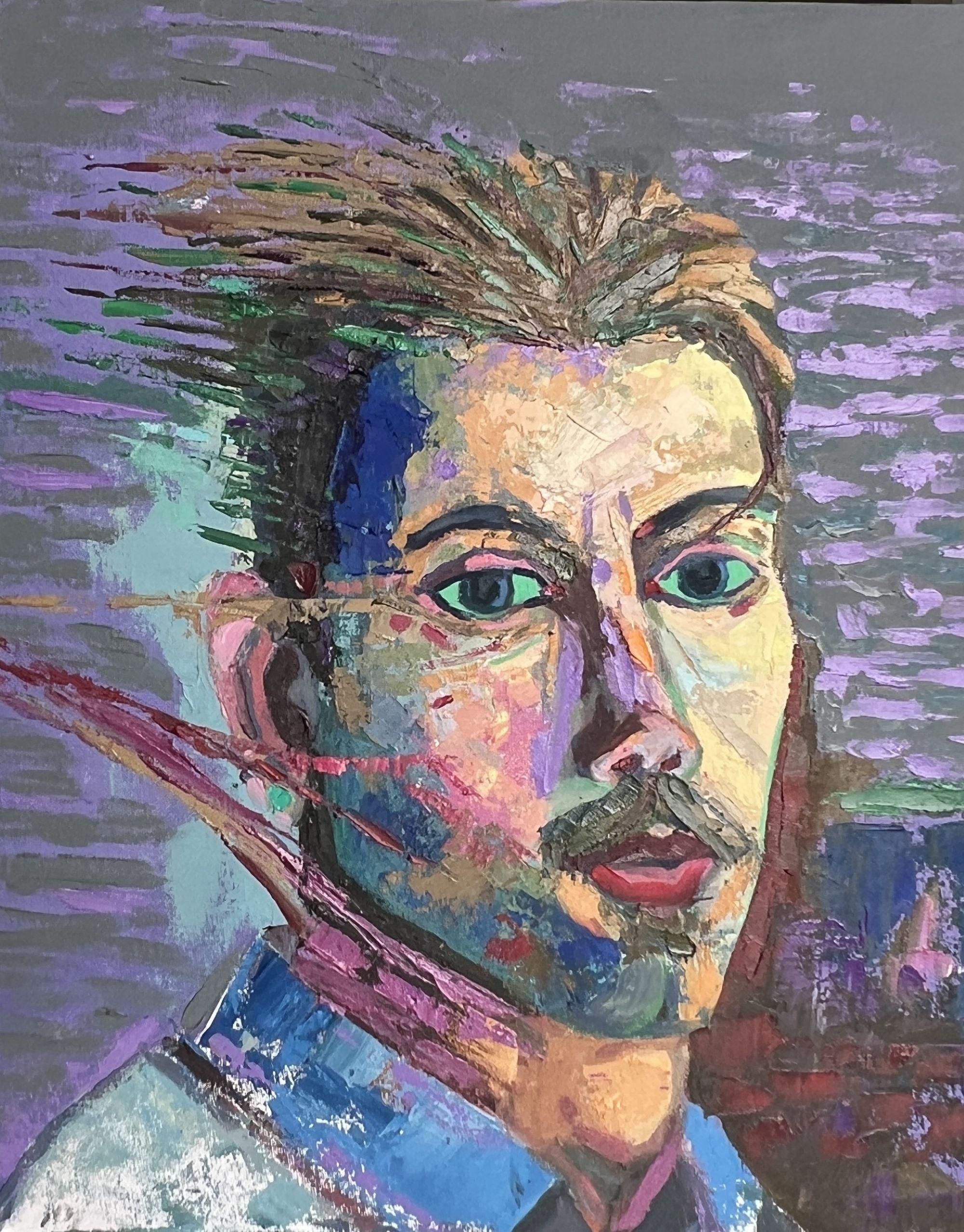 Ramon Santacana Feliu Figurative Painting - Broken