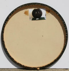 Couple with Bird and Bouquet, Large Surrealist Oil Painting by Ramon Santiago