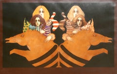 Mirror Image, Surrealist Oil Painting by Ramon Santiago