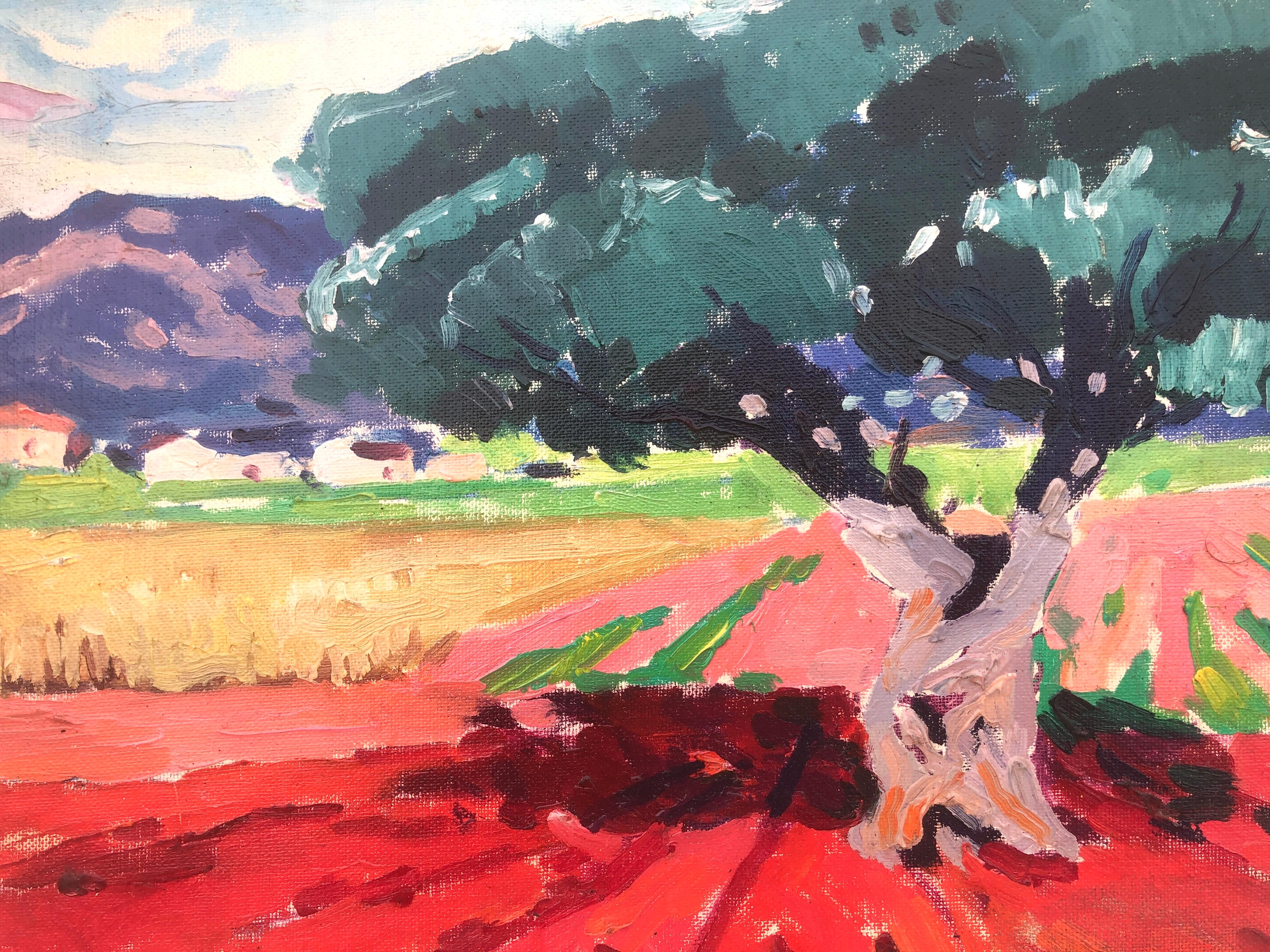Paisaje español pintura al óleo España Sitges 2