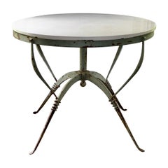 Ramon Subes Maison Dominique Wrought Iron Round Table
