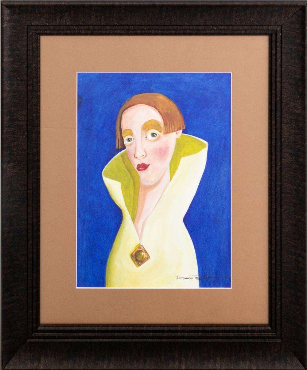 Framed Figurative Drawings and Watercolors