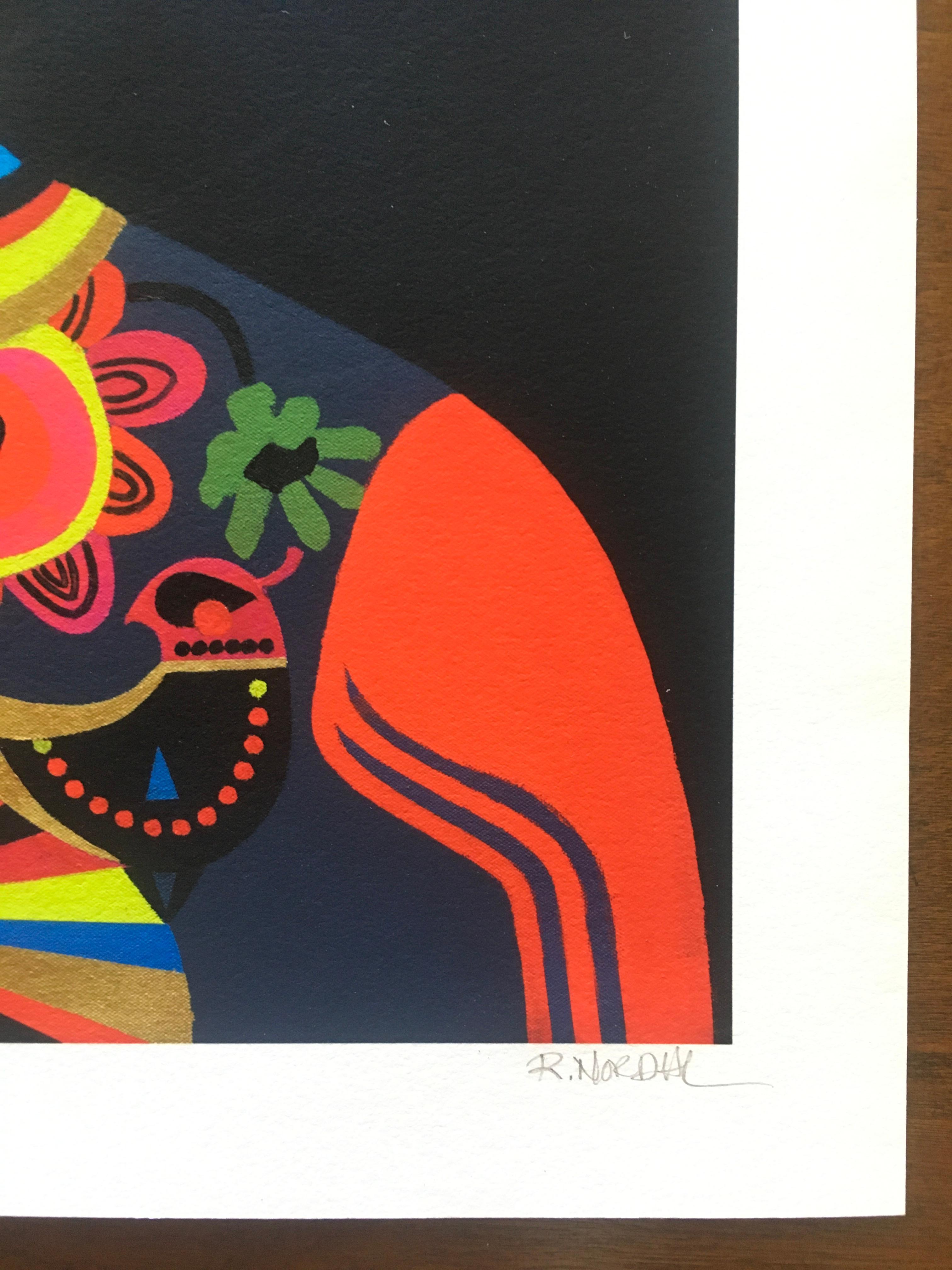 YOU ARE HERE, Giclée Print, Pop-Art, Small Limited Edition, Signed by the Artist For Sale 2