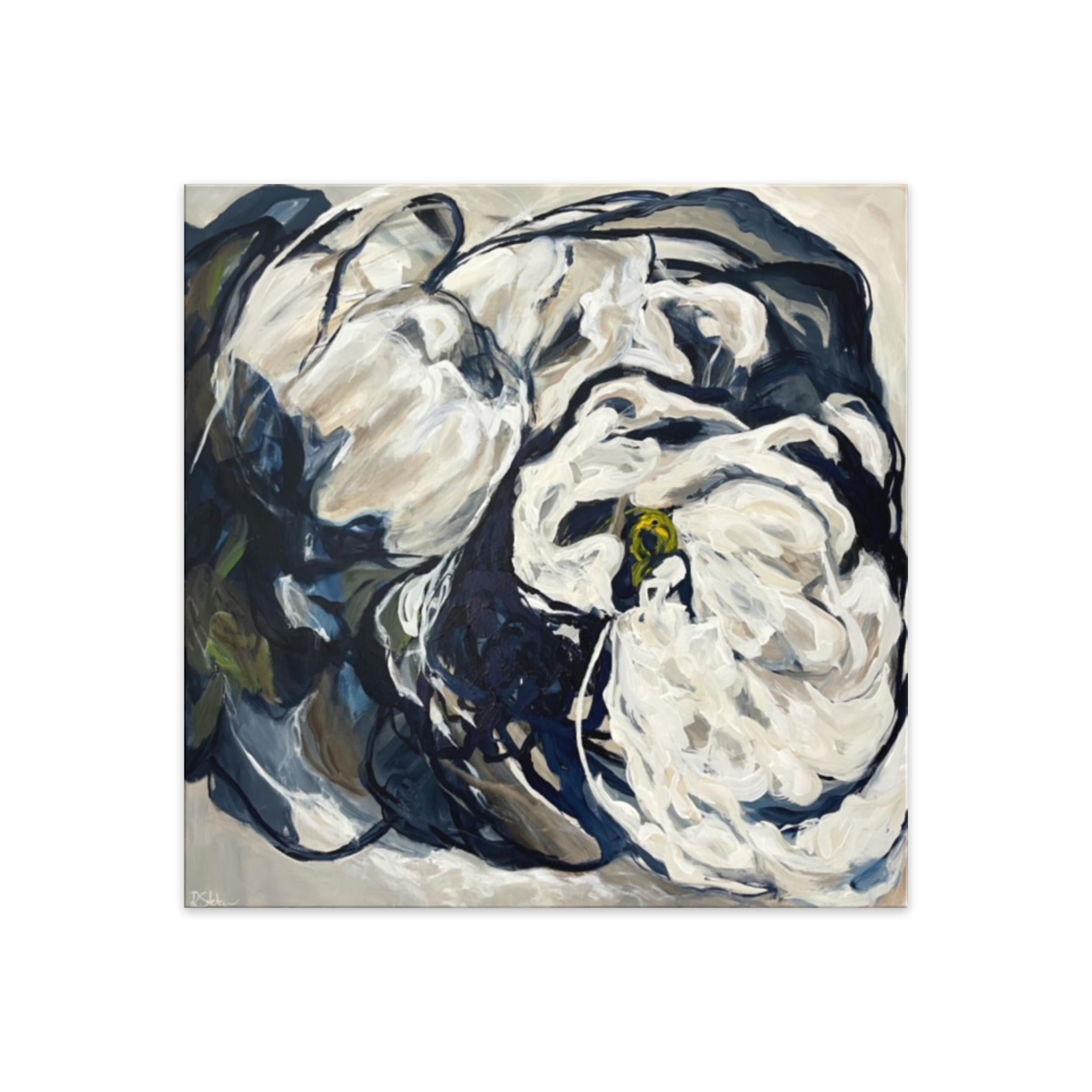 Ramona Stelzer Abstract Painting - Stormy Life Unfolding Beauty 4