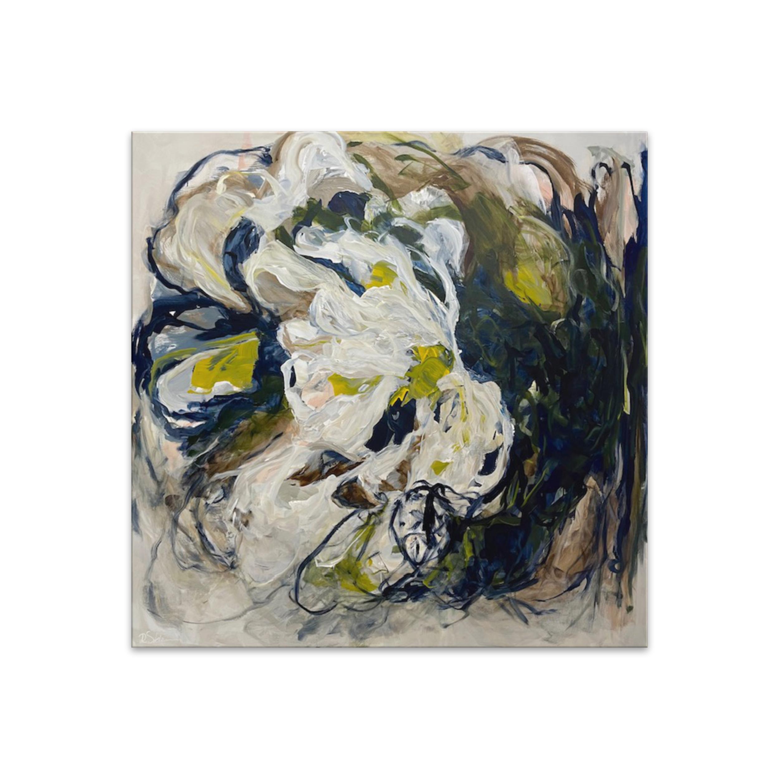 Ramona Stelzer Abstract Painting - Stormy Life Unfolding Beauty 5