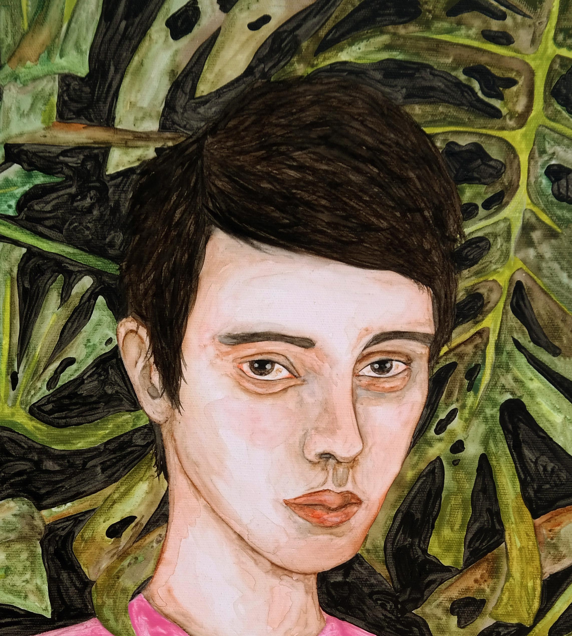 Adam, Portrait Painting For Sale 2