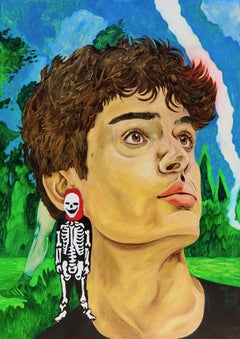 Esse lugar é repleto de mistérios, Pintura Figurativa