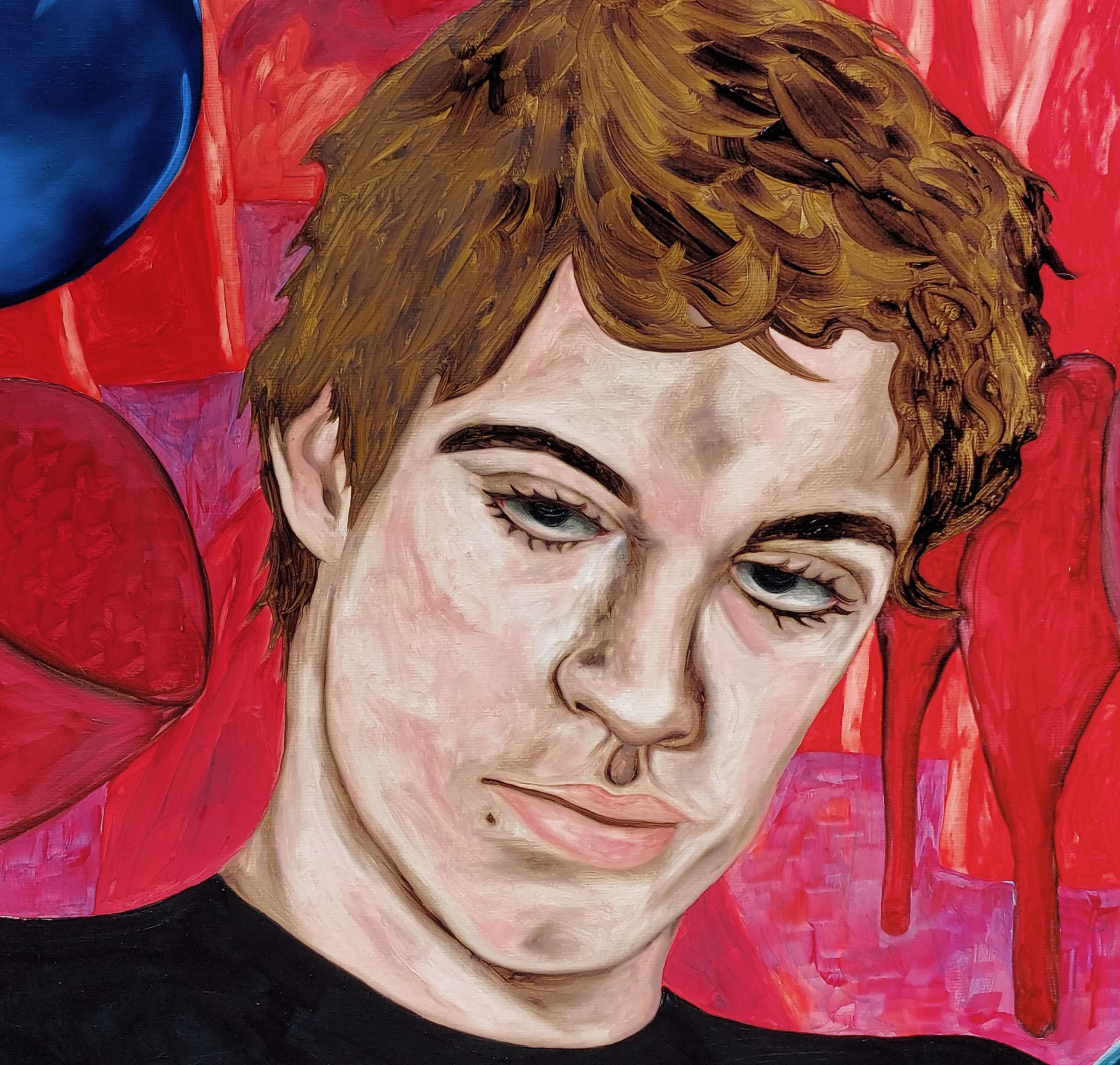 Galleggiante, Pittura figurativa - Painting Contemporaneo di Ramonn Vieitez de Lima