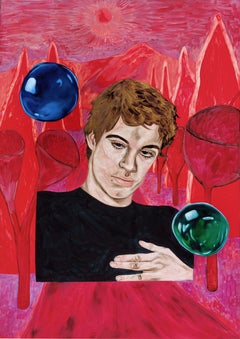Flottant, peinture figurative