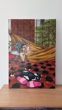 Sunday in Recife, Figurative Painting