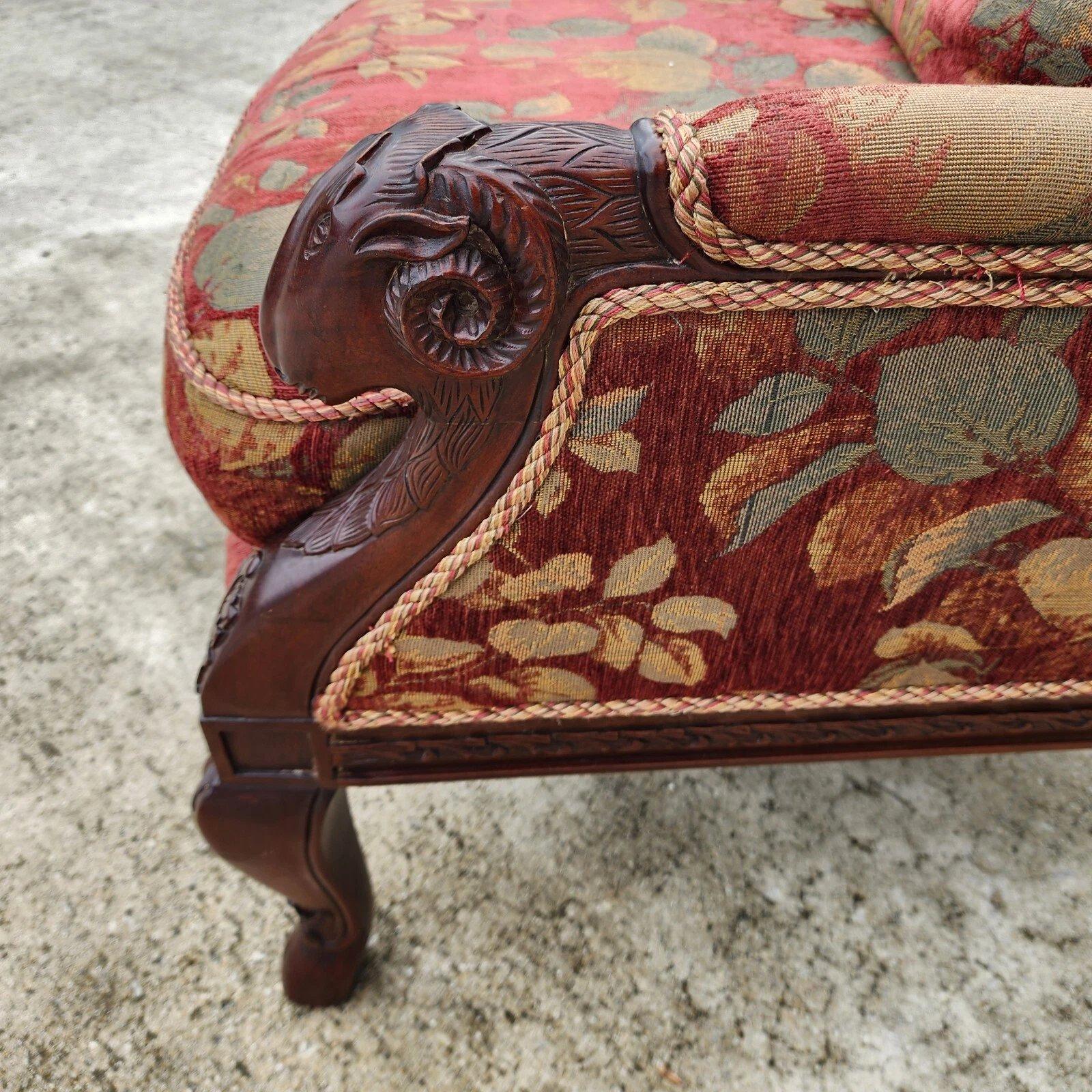 Rams Head Library Reading Lounge Chair by Key City Furniture in vendita 6