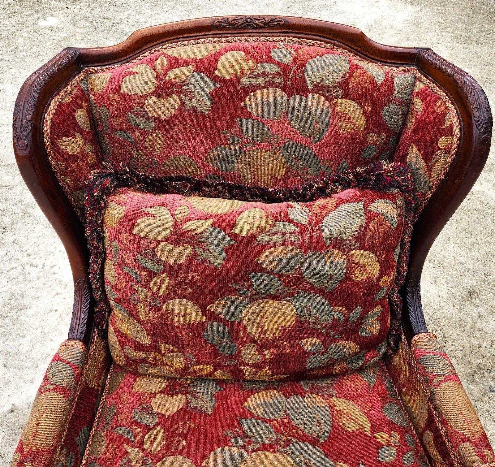 Rams Head Library Reading Lounge Chair by Key City Furniture in vendita 1