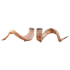 Rams Horn Candlesticks