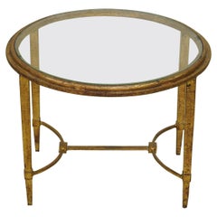 Ramsay Gilt Iron Round Side Table