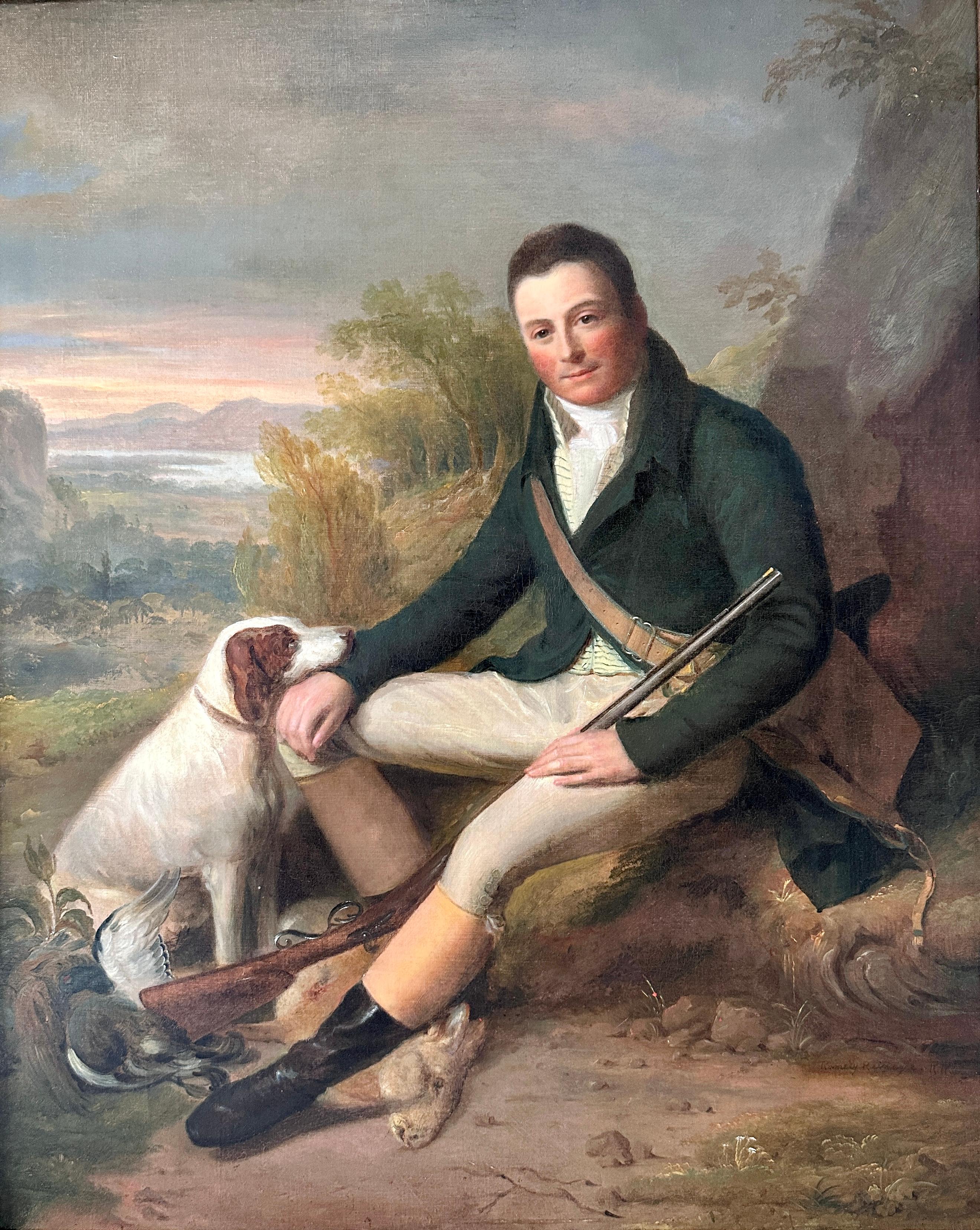 Ramsay Richard Reinagle Animal Painting - Portrait of General George Duke of Gordon, G.C.B.