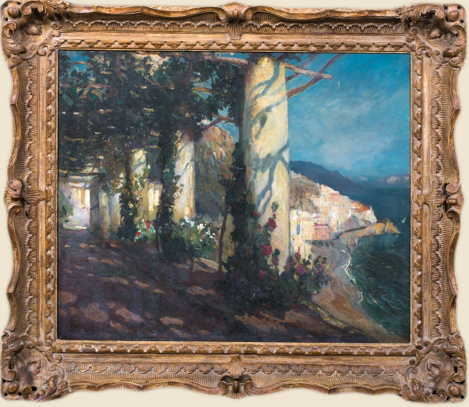 Ramsay Richard Reinagle Landscape Painting - Ravello, circa 1910   by George Owen Wynne Apperley (1884-1960)
