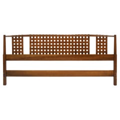 Ramseur Walnut Mid-Century King Size Headboard