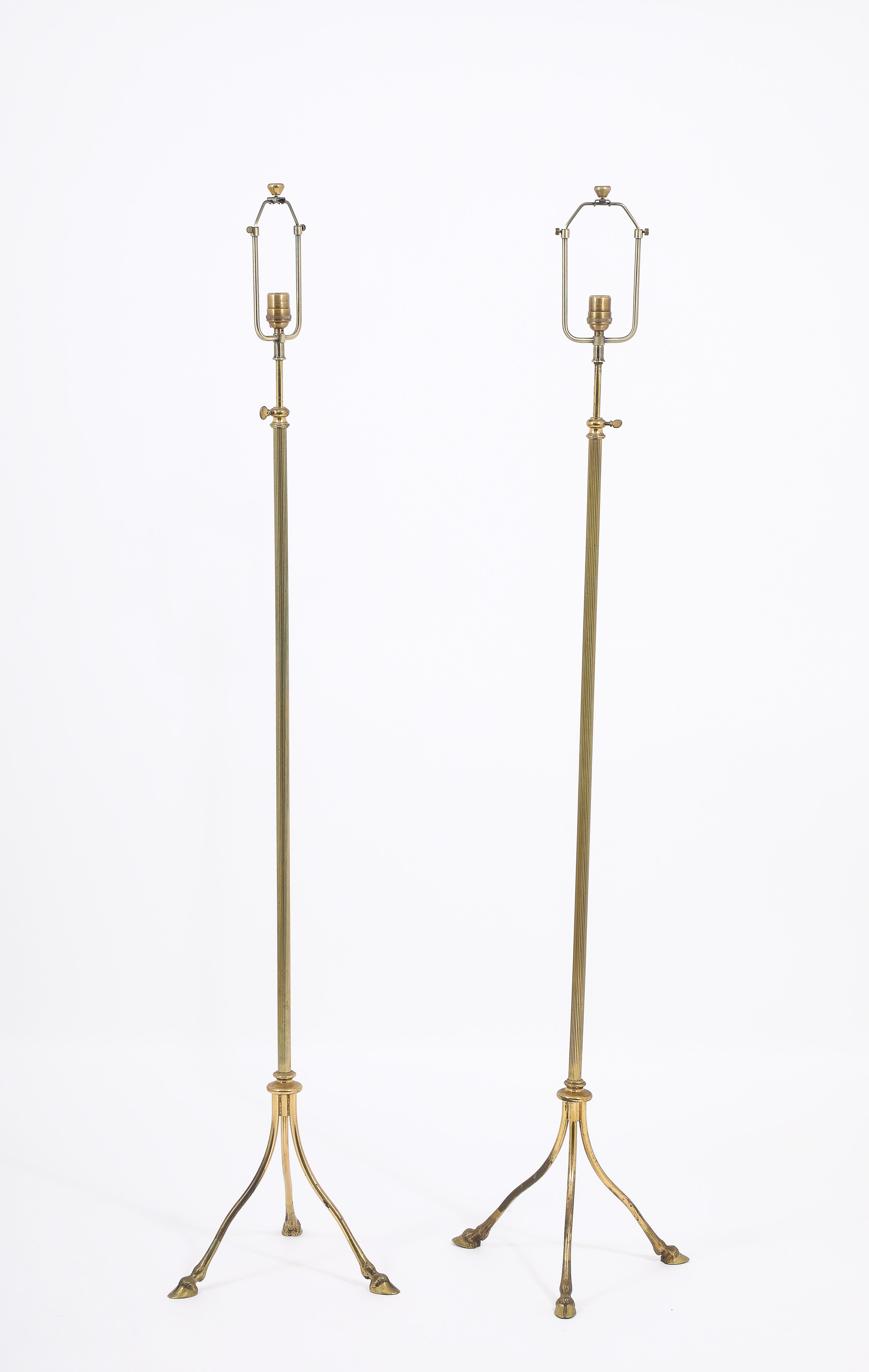 Ramsey “Hooves” Floor Lamps, France 1950's For Sale 3