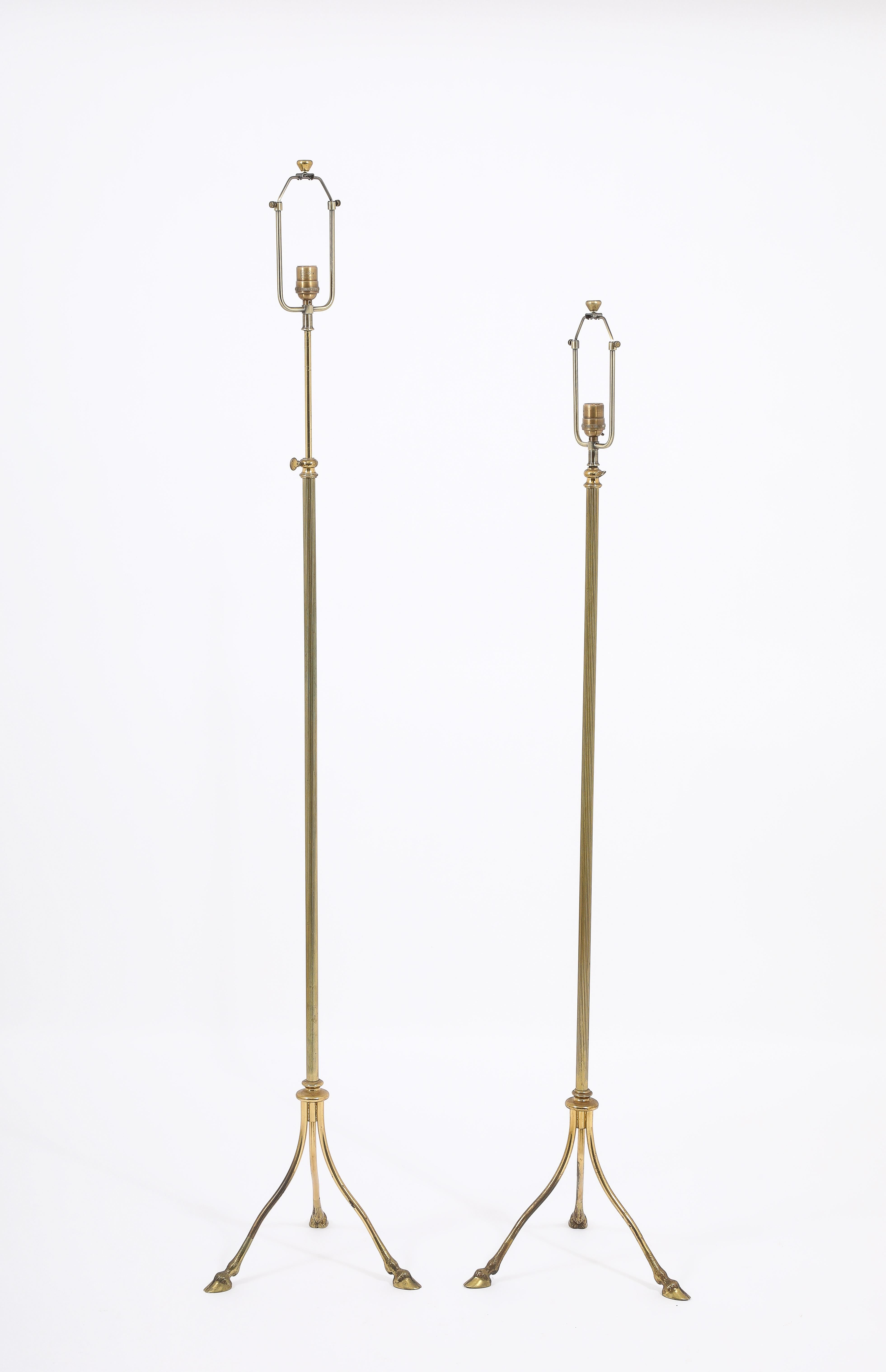 Ramsey “Hooves” Floor Lamps, France 1950's For Sale 5