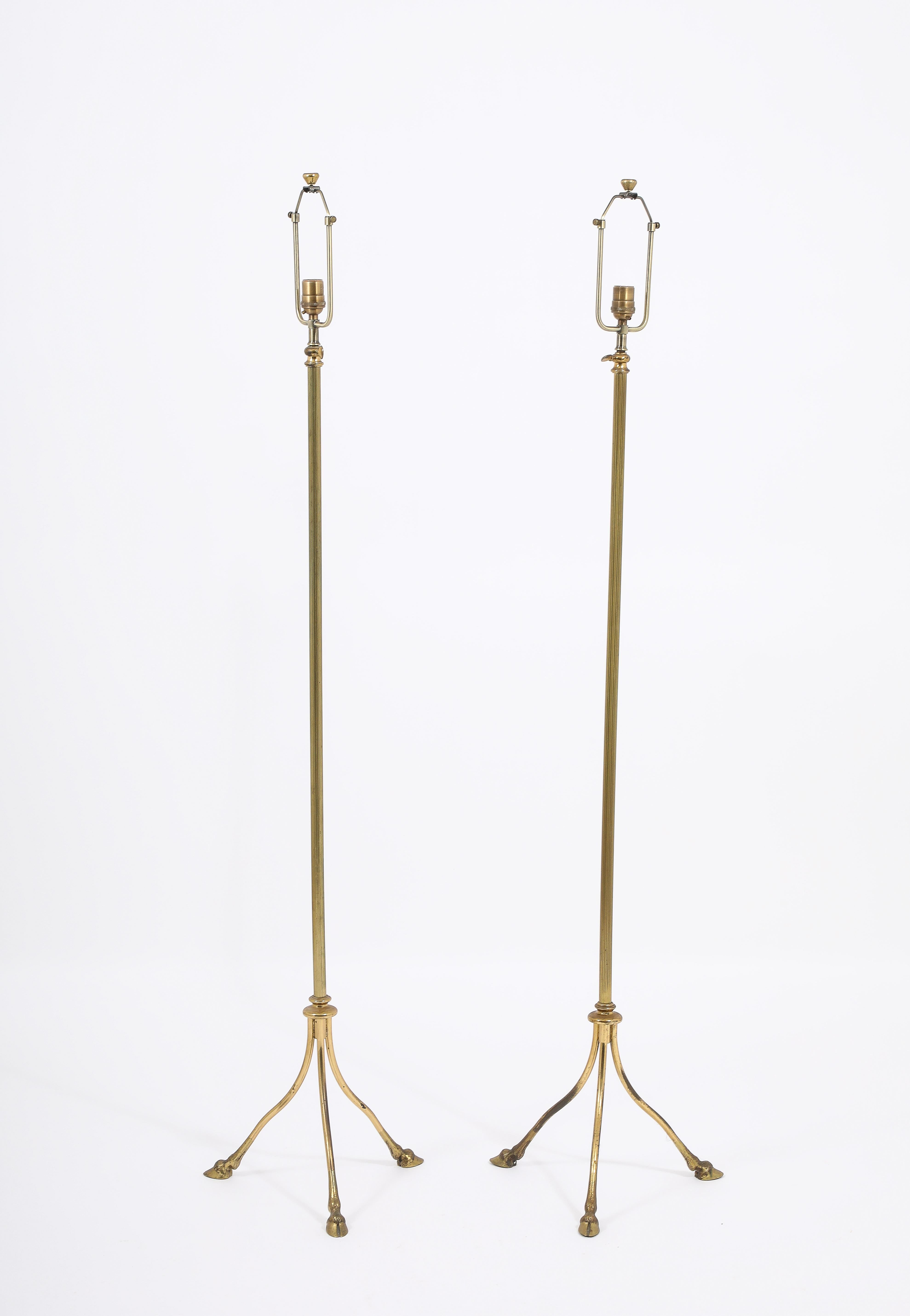 Ramsey “Hooves” Floor Lamps, France 1950's For Sale 6