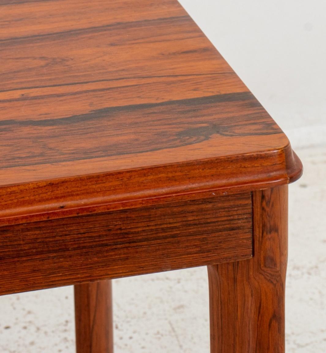 Contemporary Ramus Solberg Scandinavian Modern Rosewood Table For Sale