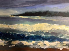 all about waves, Painting, Acrylic on Canvas