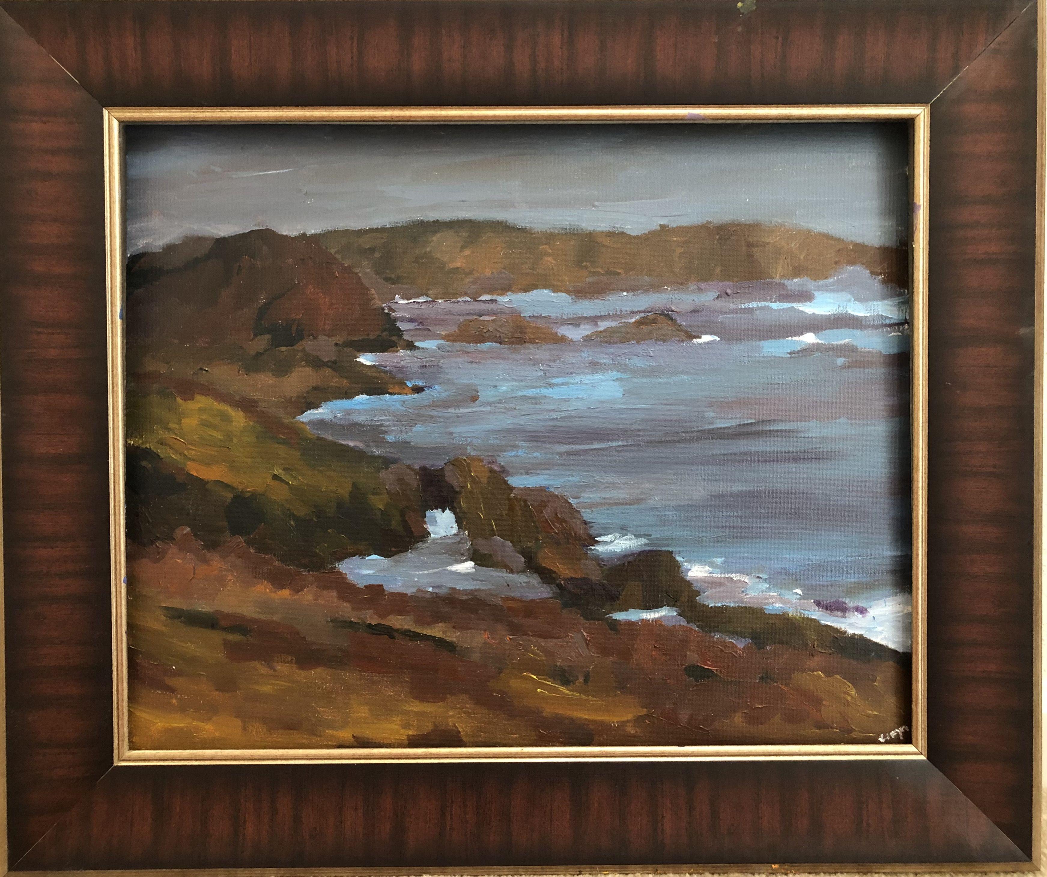 Carmel Sea, Painting, Acrylic on Canvas 1