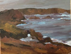 Carmel Sea, Painting, Acrylic on Canvas