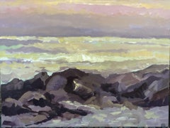 Rocks at Miami, Painting, Acrylic on Canvas